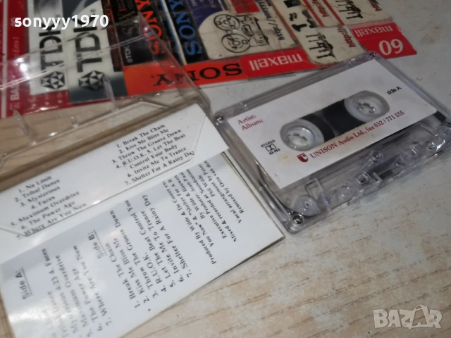 2 UNLIMITED-UNISON TAPE 0204261552H2E6R, снимка 15 - Аудио касети - 54067402