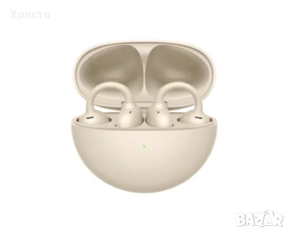 НОВО!!! Аудио слушалки Open-Ear Huawei FreeClip, Wireless, Bluetooth, Beige, снимка 2 - Безжични слушалки - 48161565