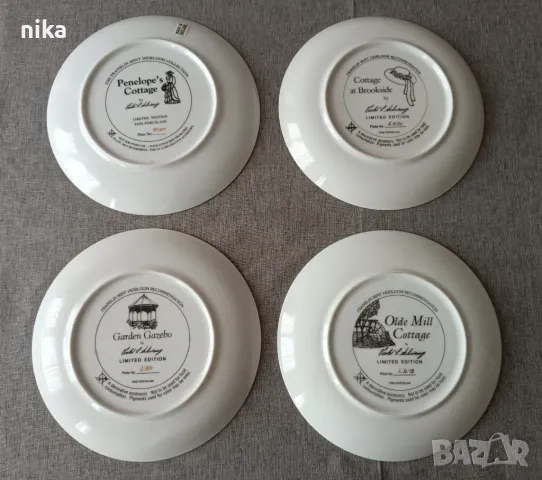 Лимитирана серия декоративни порцеланови чинии, снимка 2 - Колекции - 47841330