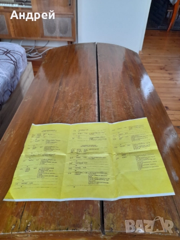 БДЖ Разписание на експрес Златни Пясъци 1983-1984, снимка 3 - Други ценни предмети - 51989839