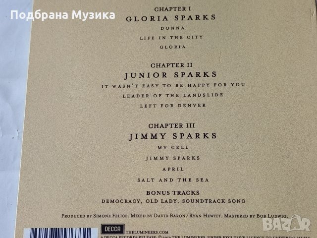 Тhe Lumineers - III, снимка 5 - CD дискове - 34091077