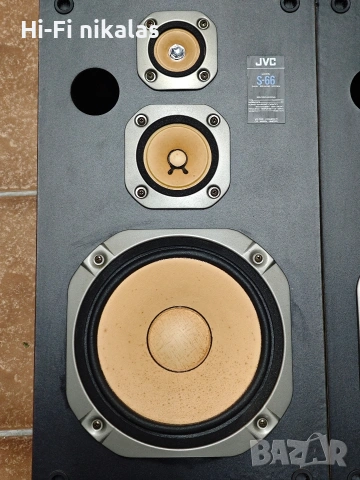 стерео Hi-Fi тонколони JVC S-66B (за части), снимка 2 - Тонколони - 53371995