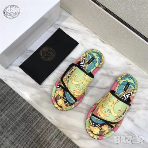 Мъжки чехли Versace 38-44 реплика, снимка 12 - Мъжки чехли - 29520357