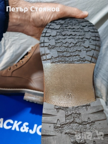 Удобни мъжки боти на марката Jack&Jones №44, снимка 8 - Мъжки боти - 52522955