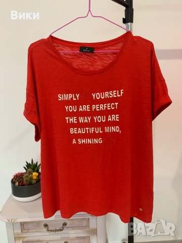 Дамска тениска в размер XL, снимка 6 - Тениски - 44308957