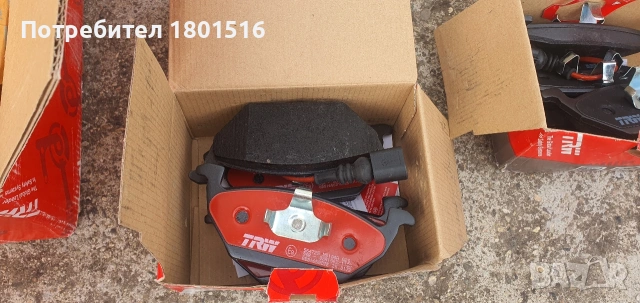Нов преден спирачен комплект TRW - VW, Audi, Skoda, Seat, снимка 6 - Части - 53289418