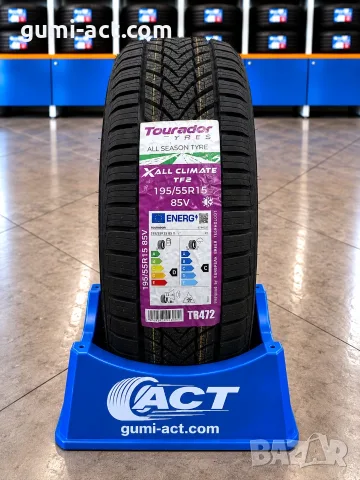 Нови Всесезонни гуми TOURADOR X All Climate TF2 195/55R15 85V – DOT 2025