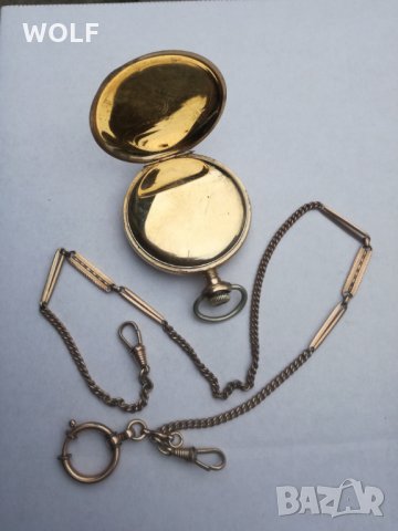  American Waltham USA 15jewels 1915г позлатен маркиран джобен часовник, снимка 10 - Антикварни и старинни предмети - 31037880