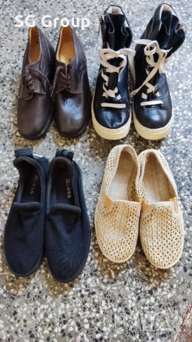 ЛОТ кецове,обувки от Italy 🇮🇹 от ест.кожа, снимка 3 - Кецове - 33815226