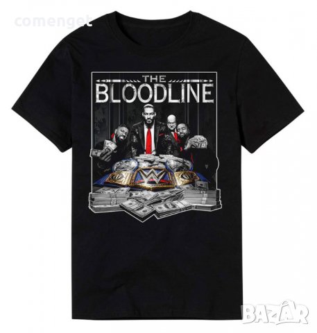 WWE! Тениски ROMAN REIGNS BLOOD LINE / РОМАН РЕЙНС!