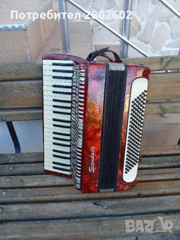Продавам акордеон 120 баса СкандалиScandalli, снимка 5 - Акордеони - 52533127