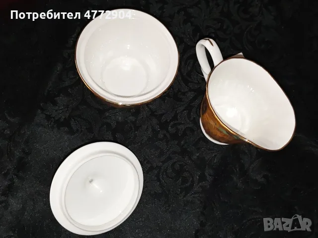 Сет каничка+захарница , Колекция Слънчогледи, снимка 5 - Сервизи - 56040825