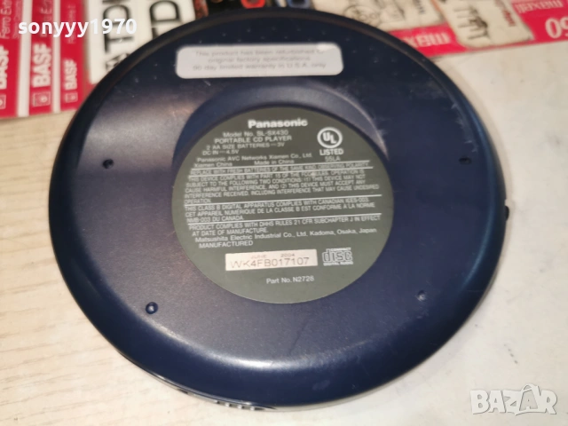 PANASONIC SL-SX430 1204261834LCHERY1, снимка 8 - Радиокасетофони, транзистори - 54174215