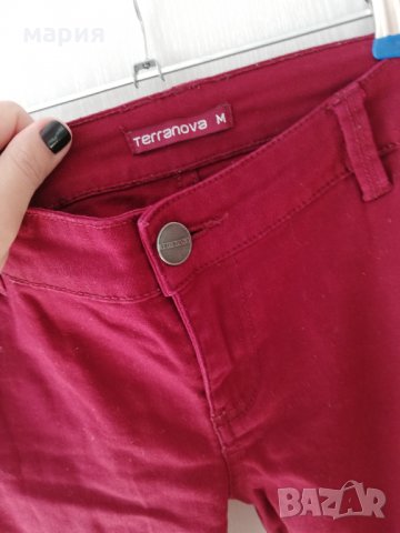 Червен панталон , снимка 2 - Панталони - 30072733