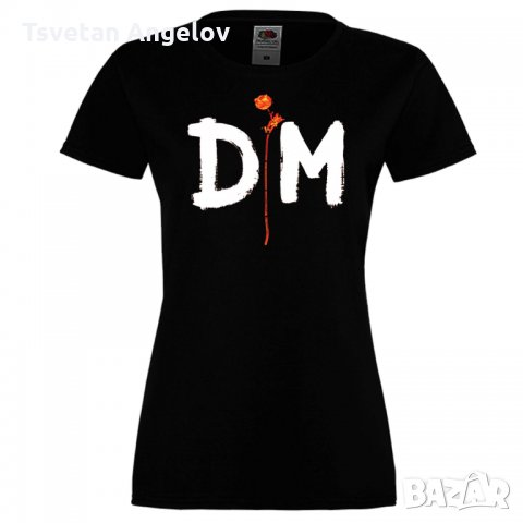Разпродажба!Дамска тениска DEPECHE MODE 1, снимка 1 - Тениски - 32036753
