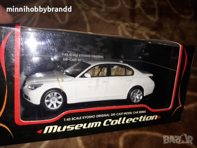 Bmw 1.43 E60 Kyosho Bmw E60 545i Kyosho , снимка 13 - Колекции - 53110085