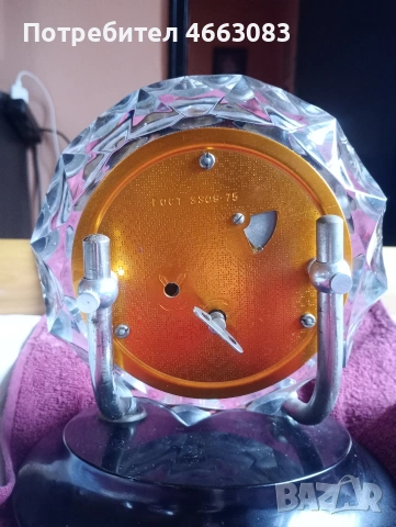 Стар руски настолен часовник. Маяк., снимка 3 - Антикварни и старинни предмети - 53118411