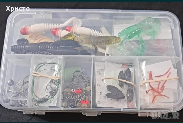 СУПЕР ОФЕРТА! НОВИ воблери блесни клатушки за спининг риболов 110части , снимка 3 - Екипировка - 42712224