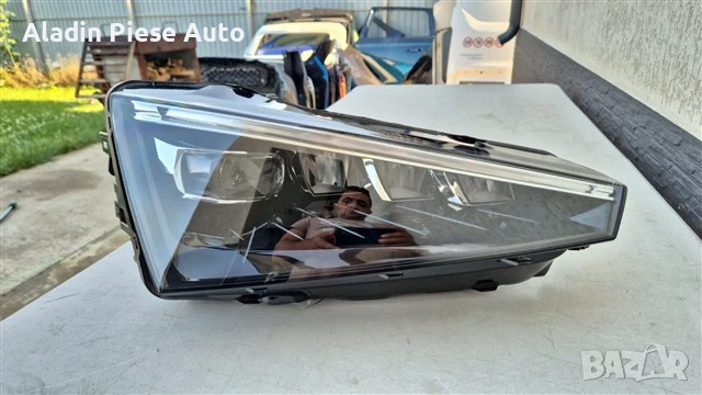 Десен фар Skoda Scala Full Led година 2019 2020 2021 2022 2023 2024 2025 код 657941016C , снимка 2 - Аксесоари и консумативи - 50722501