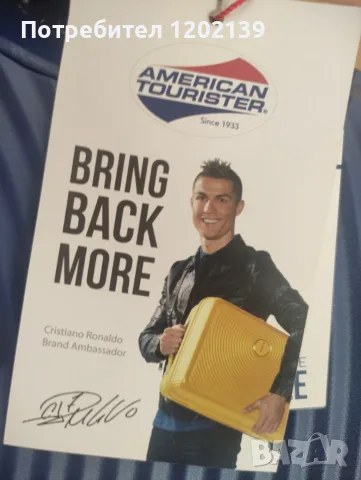 Куфар American Tourister Soundbox Spinner 55/20 TSA EXP – Midnight (Моделът на Роналдо), снимка 16 - Куфари - 55727702