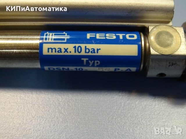 Пневматичен цилиндър Festo DSN-10-50-P-A pneumatic cylinder, снимка 4 - Резервни части за машини - 38281051