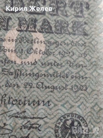 Райх банкнота - Германия - 100 Милиона марки / 1923 година - 17987, снимка 4 - Нумизматика и бонистика - 31029970