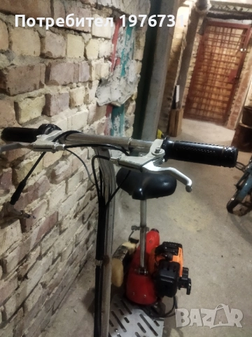 G - SCOOTER Бензинова моторна тротинетка Скутер , снимка 7 - Мотоциклети и мототехника - 51434632