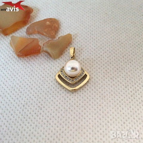 Висулка с 14К златно покритие 244713