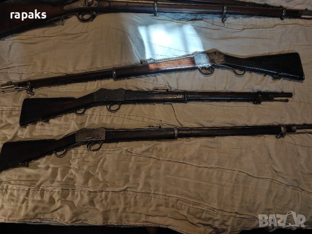 Карабина Мартина, пушка Пибоди Мартина, Хенри, Револвер

, снимка 7 - Антикварни и старинни предмети - 44685645