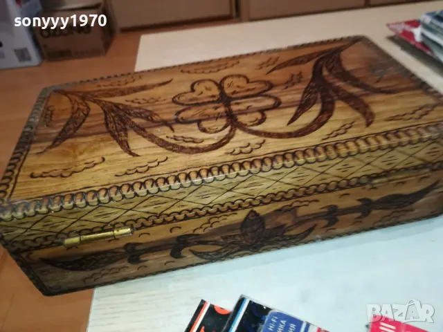 ДЪРВЕНА КУТИЯ ЗА КОЛЕКЦИЯ 1703251535, снимка 6 - Колекции - 49529805