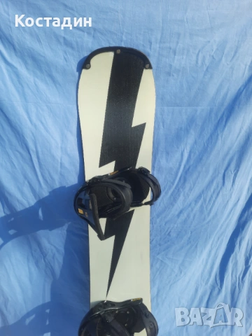 Сноуборд 158см. BURTON CUSTOM EXPERIENCE WIDE  CAMBER с автомати, снимка 2 - Зимни спортове - 53201081