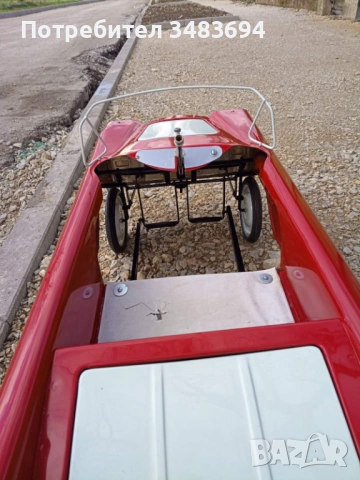 Ретро детска количка с педали. Нева, снимка 6 - Колекции - 54046890