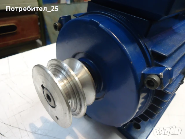 Трифазен ел.мотор 0,55кв - 1400 об/мин., снимка 3 - Електродвигатели - 50588299