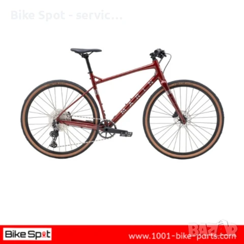 700C - M Marin DSX-2 Alloy Gravel Bike Brick Red 1x12sp Гравъл