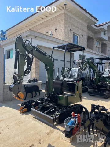 Мини Багер Мuller E1.0 | 250лв/месец | Гаранция | Изплащане, снимка 4 - Индустриална техника - 46539932