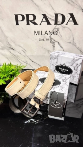 колани от естествена кожа в кутия prada, снимка 9 - Колани - 51677774