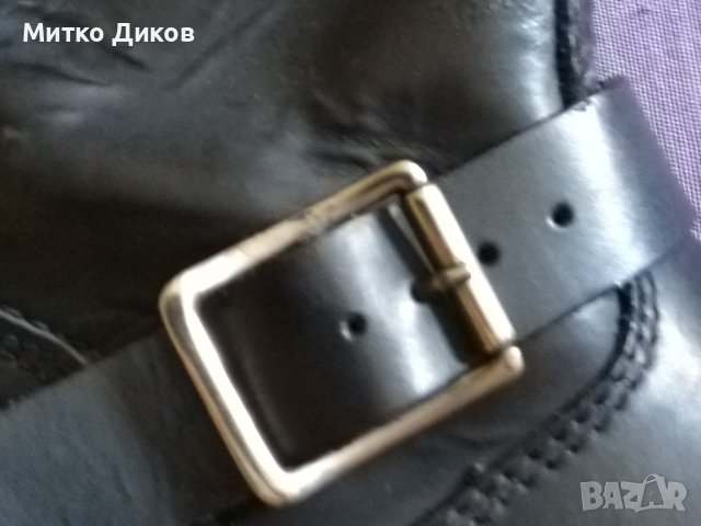 Piston маркови високи мотористки обувки отлични естествена кожа №44 стелка 285мм, снимка 9 - Мъжки ботуши - 42418481