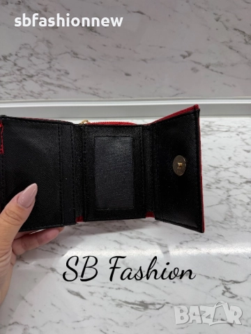 Guess портмоне в червено или розово, снимка 3 - Портфейли, портмонета - 52702686