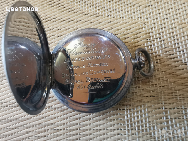 ANCRE REMONTOIR HRONOMETRE , снимка 3 - Антикварни и старинни предмети - 36389409