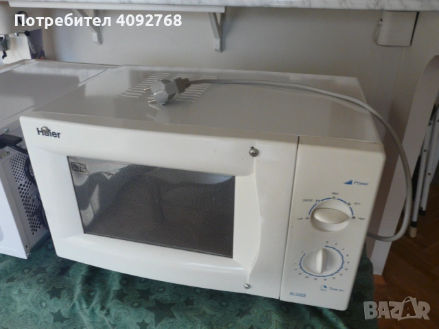 Микровълнова фурна Хайер 22 литра, снимка 2 - Микровълнови - 53261554
