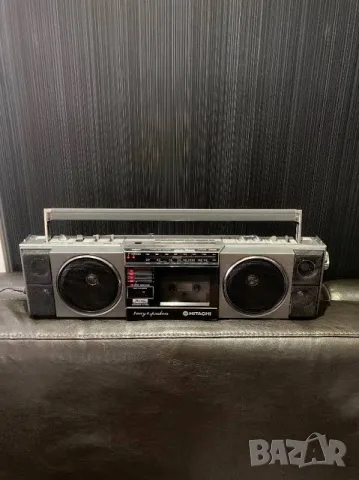 HITACHI TRK-6701W VINTAGE RETRO BOOMBOX радио касетофон 