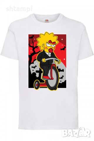 Детска тениска The Simpsons Maggie Simpson 02,Halloween,Хелоуин,Празник,Забавление,Изненада,Обичаи,, снимка 2 - Детски тениски и потници - 38158625