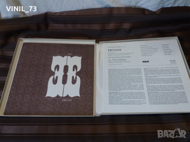   Verdi ‎– Ernani, снимка 2 - Грамофонни плочи - 30489382
