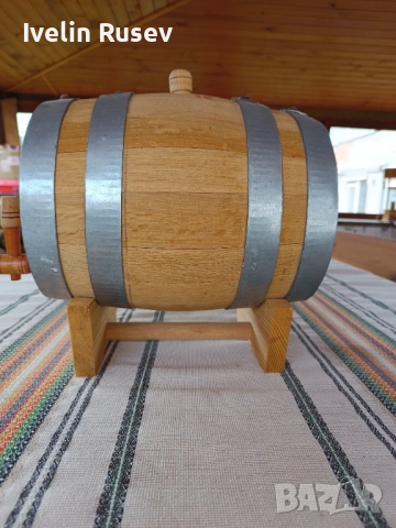 Дървено буренце 5 литра -ново, снимка 5 - Други стоки за дома - 54201083