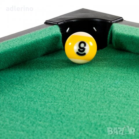  Игра Мини билярд 51х31х10, светъл дървесен мотив, игра билярд, детски билярд Ново, снимка 3 - Настолни игри - 34389700