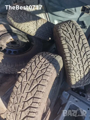 Зимни гуми 15 5х112 Ауди А4 Голф 5 , снимка 6 - Гуми и джанти - 48856332