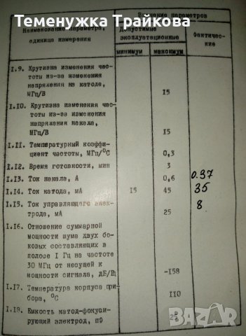 ОВС-5А Лампа обратна вълна(обратной волны), снимка 4 - Друга електроника - 38162018