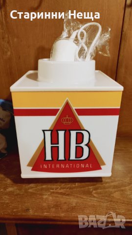 РЕДКАЖ 70-те Ретро СОЦ ВИНТИДЖ цигари HB Чисто Нова  Стара лампа Цигари HB , снимка 3 - Антикварни и старинни предмети - 40841008