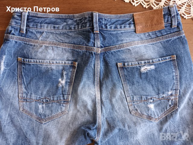 ZARA - МЪЖКИ ДЪНКИ СУПЕР, снимка 9 - Дънки - 37619387