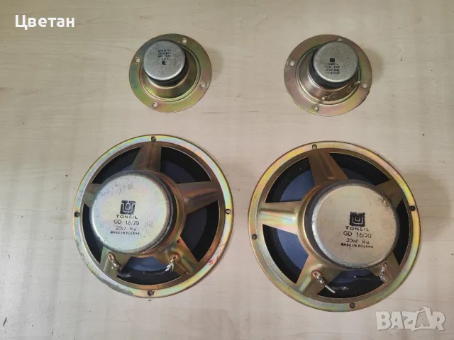 Високоговорители Tonsil GD 16/20 и Tonsil GDW 9/15/1, снимка 3 - Тонколони - 49429151
